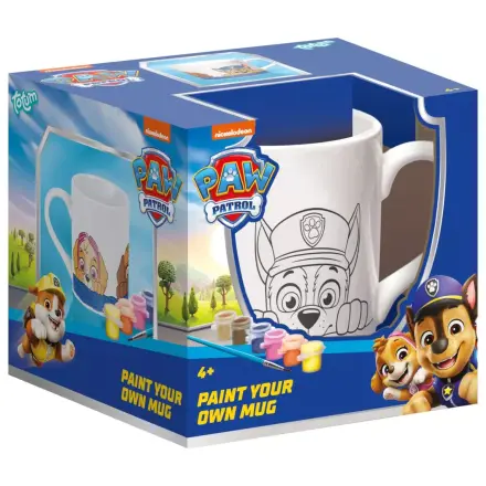 Mancs Őrjárat Team festhető porcelán bögre 235 ml termékfotó