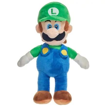 Mario Bros Luigi plüssfigura 35cm termékfotója