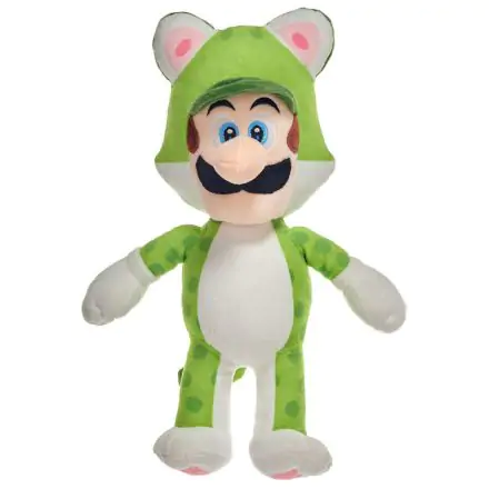 Mario Bros Luigi plüssfigura 35cm termékfotó