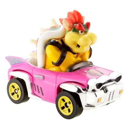 Mario Kart Hot Wheels Diecast jármű 1/64 Bowser (Badwagon) 8 cm termékfotó
