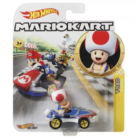 Mario Kart Hot Wheels Toad figura termékfotó