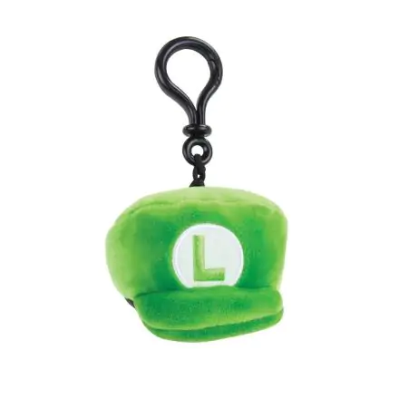 Mario Kart Mocchi-Mocchi Clip On Hanger Luigi sapka plüss 10 cm termékfotó