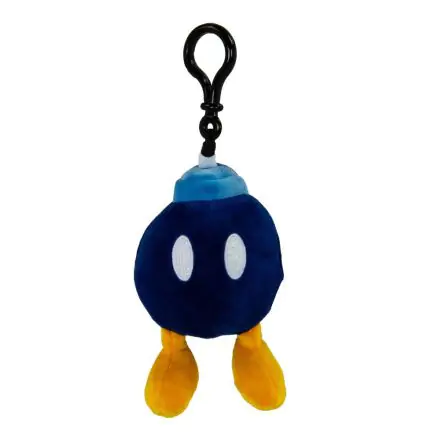 Mario Kart Mocchi-Mocchi Clip On plüss Hanger Bob-omb 10 cm termékfotó