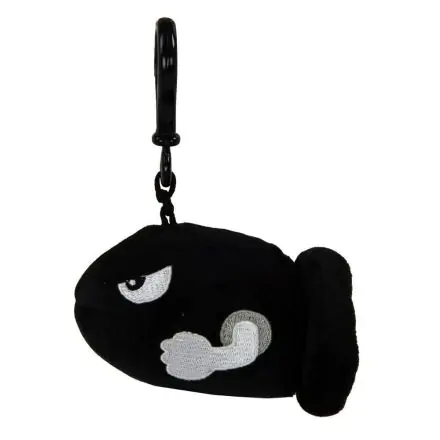 Mario Kart Mocchi-Mocchi Clip On plüss Hanger Bullet Bill 10 cm termékfotó