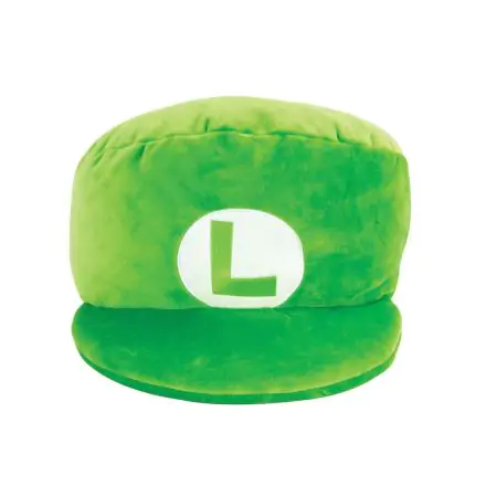 Mario Kart Mocchi-Mocchi plüss figura Luigi sapka 18 cm termékfotó