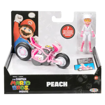 Mario Kart The Movie Peach Kart figura 7cm termékfotója