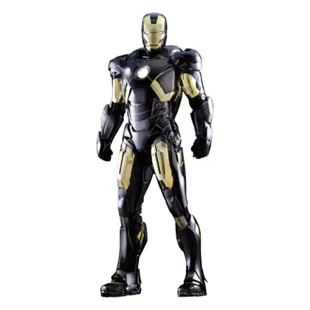 Marvel's The Avengers Diecast Movie Masterpiece 1/6 Iron Man Mark VII (Black & Gold Version) akciófigura 32 cm termékfotó
