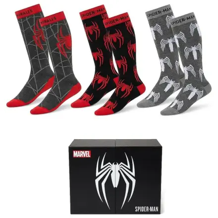 Marvel 3 db-os zokni csomag Spider-Man 38-45 termékfotó