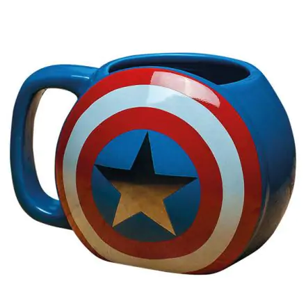 Marvel Amerika Kapitány 3D bögre termékfotó