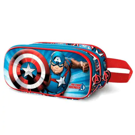 Marvel Amerika Kapitány 3D dupla tolltartó termékfotó