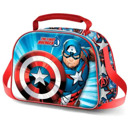 Marvel Amerika Kapitány 3D ebédestáska termékfotó