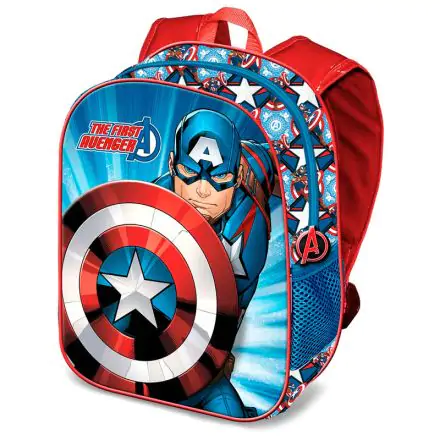 Marvel Amerika Kapitány 3D hátizsák 31cm termékfotó