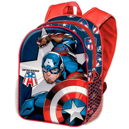 Marvel Amerika Kapitány 3D táska hátizsák 31cm termékfotó