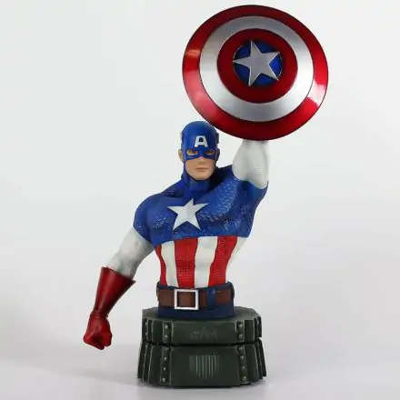 Marvel Amerika Kapitány mellszobor figura 26 cm termékfotó