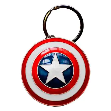 Marvel Amerika Kapitány Shield fém kulcstartó termékfotója