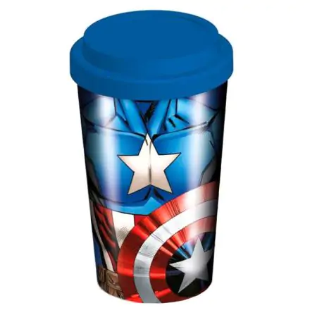 Marvel Amerika Kapitány utazó bögre termékfotó
