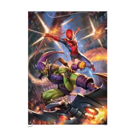 Marvel Art Print Amazing Spider-Man vs Green Goblin 46 x 61 cm - keretezetlen vászonkép termékfotó