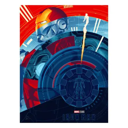 Marvel Art Print Iron Man 46 x 61 cm - keret nélküli vászonkép termékfotó