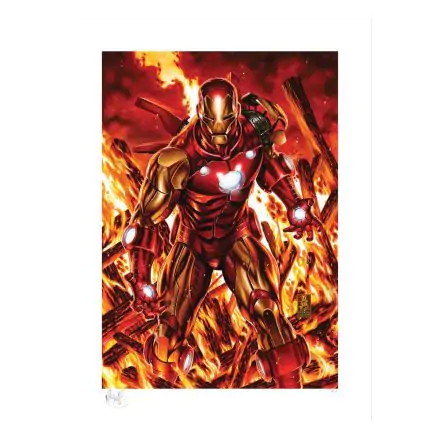 Marvel Art Print Iron Man 46 x 61 cm - keretezetlen vászonkép termékfotója