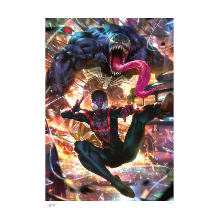 Marvel Art Print Miles Morales: Spider-Man 46 x 61 cm - keretezetlen vászonkép termékfotó