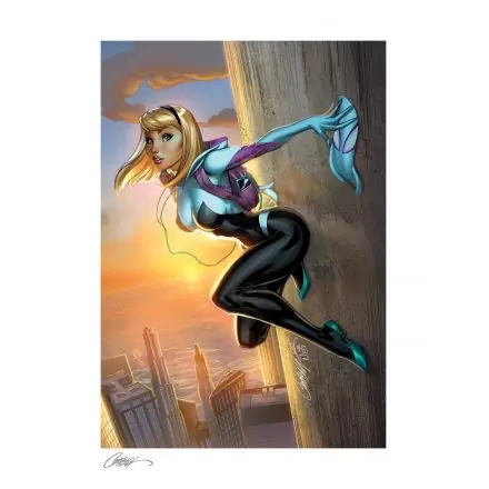 Marvel Art Print Spider-Gwen #1 by J. Scott Campbell 46 x 61 cm keretezetlen vászonkép termékfotó