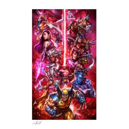 Marvel Art Print The X-Men vs Magneto 46 x 71 cm - keretezetlen vászonkép termékfotója
