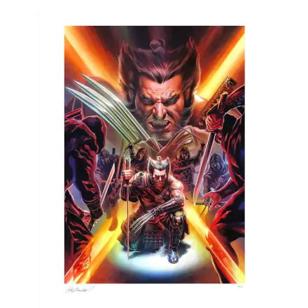 Marvel Art Print Wolverine: Ronin 46 x 61 cm - keretezetlen vászonkép termékfotó