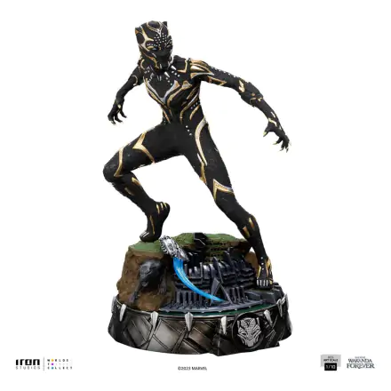 Marvel Art Scale 1/10 Wakanda Forever Black Panther szobor figura 21 cm termékfotója
