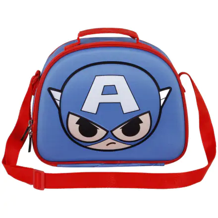 Marvel Avengers Captain America Bobblehead 3D uzsonnás táska termékfotója