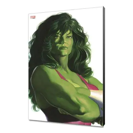 Marvel Avengers Collection Wooden Wall Art Alex Ross - She-Hulk 30 x 45 cm termékfotó