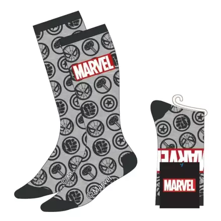 Marvel Socks Avengers Faces Grey 38-45 termékfotója