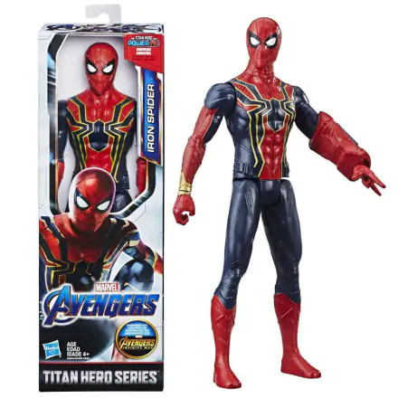 Marvel Avengers Iron Spider Titan Hero figura 30cm termékfotója