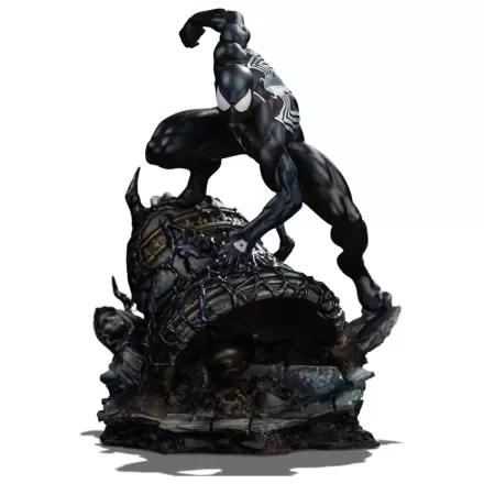 Marvel BDS Art Scale 1/10 Spider-Man Black Costume szobor figura 20 cm termékfotó
