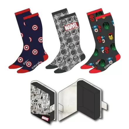 Marvel Avengers Pack of 3 adult socks termékfotója