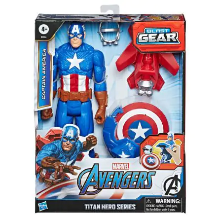 Marvel Bosszúállók Amerika Kapitány Titan figura termékfotója