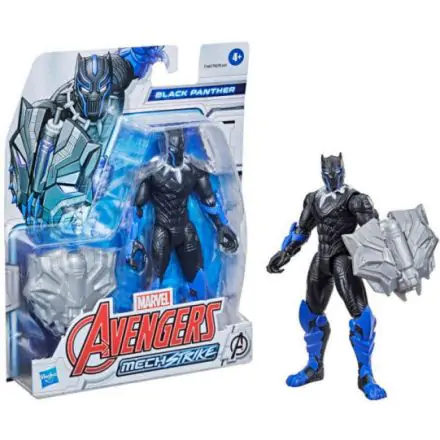 Marvel Bosszúállók Black Panther Mech Strike figura 15cm termékfotó