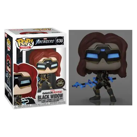 Marvel Bosszúállók Game Fekete Özvegy Glow Chase Funko POP figura termékfotó