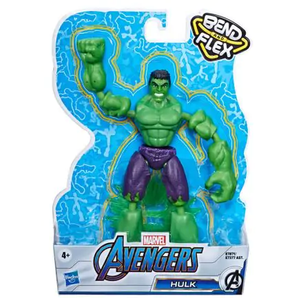 Marvel Bosszúállók Hulk Bend and Flex figura 15cm termékfotó