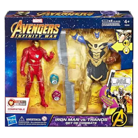 Marvel Bosszúállók Iron Man vs Thanos csomag 2 figura termékfotó