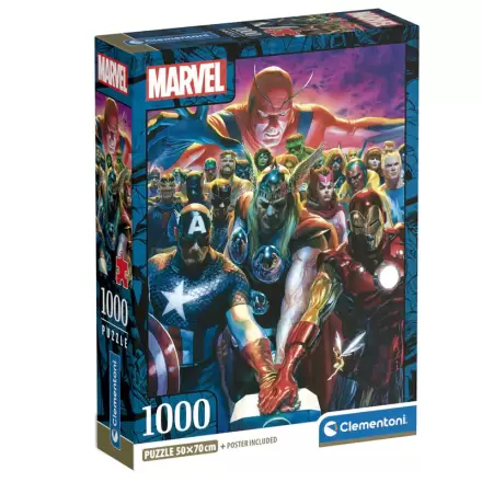 Marvel Bosszúállók puzzle 1000db-os termékfotója