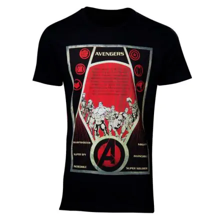 Marvel Bosszúállók Team póló termékfotó