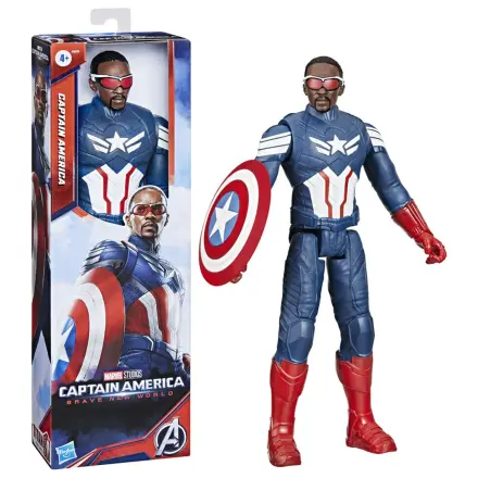 Marvel Bosszúállók Titan Hero Amerika Kapitány figura 30cm termékfotó