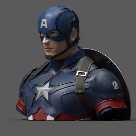 Marvel Bosszúállók Végjáték Amerika Kapitány persely figura 20cm termékfotója