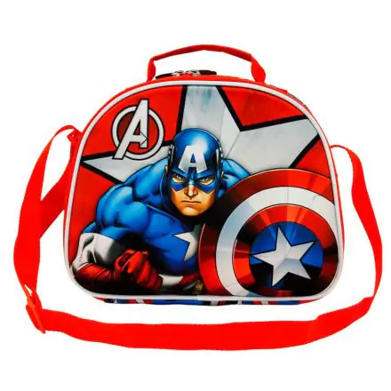 Marvel Captain America 3D uzsonnás táska termékfotó