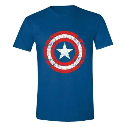 Marvel Captain America Cracked Shield póló termékfotója