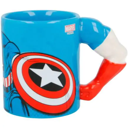Marvel Captain America Keze 3D bögre termékfotó