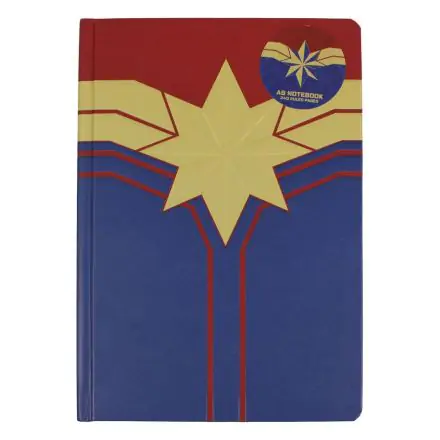 Marvel Captain Marvel A5 jegyzetfüzet termékfotó