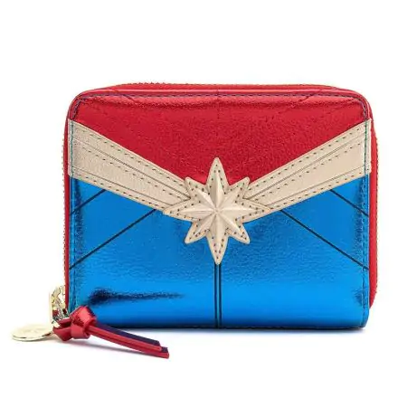 Marvel Captain Marvel cipzáras pénztárca termékfotó