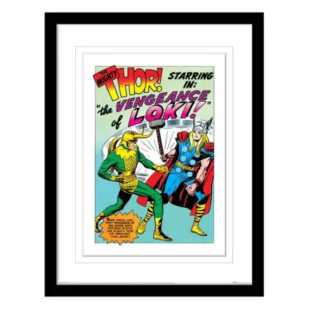 Marvel Collector Print Loki Comic keretezett poszter termékfotó