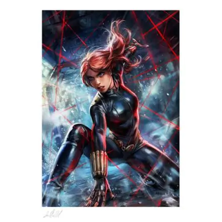 Marvel Comics Art Print Black Widow 46 x 61 cm - keretezetlen vászonkép termékfotó